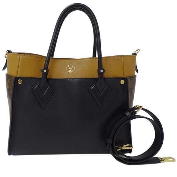 Louis Vuitton Monogram On My Side MM Noir Black - Picture 2 of 7